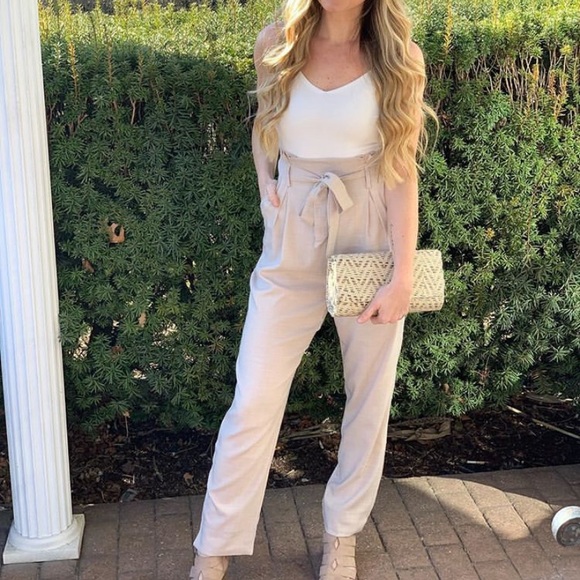 Fashion Nova Pants - Fashion Nova High Waisted Jumpsuit